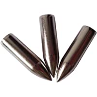 Los mejores  - ZSHJG Tiro al Arco Practique Broadheads Diámetro 8 mm para Puntas de Flecha de Madera 24 Piezas